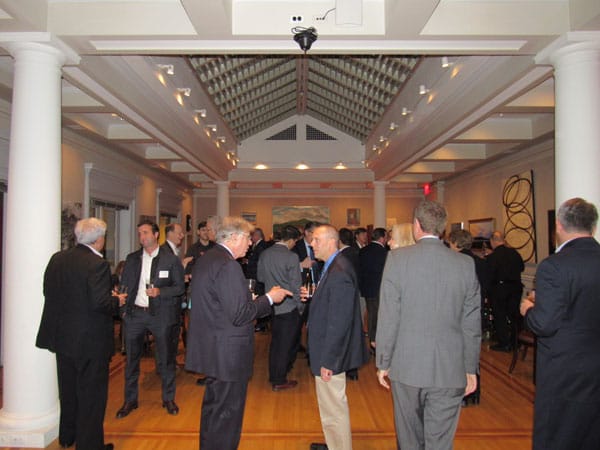 Photo of firm attorneys at a professional event