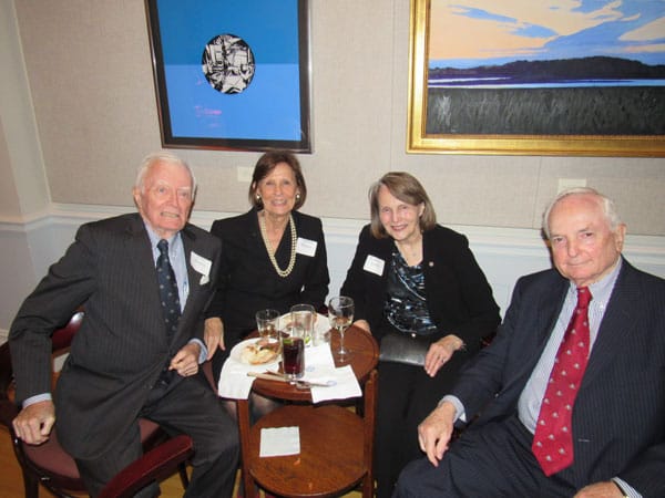 Photo of firm attorneys at a professional event
